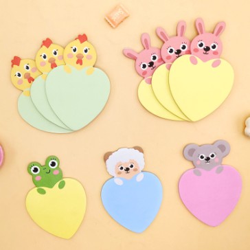 sổ note chó gấu thỏ ếch gà N47 sổ note cute sổ note dễ thương