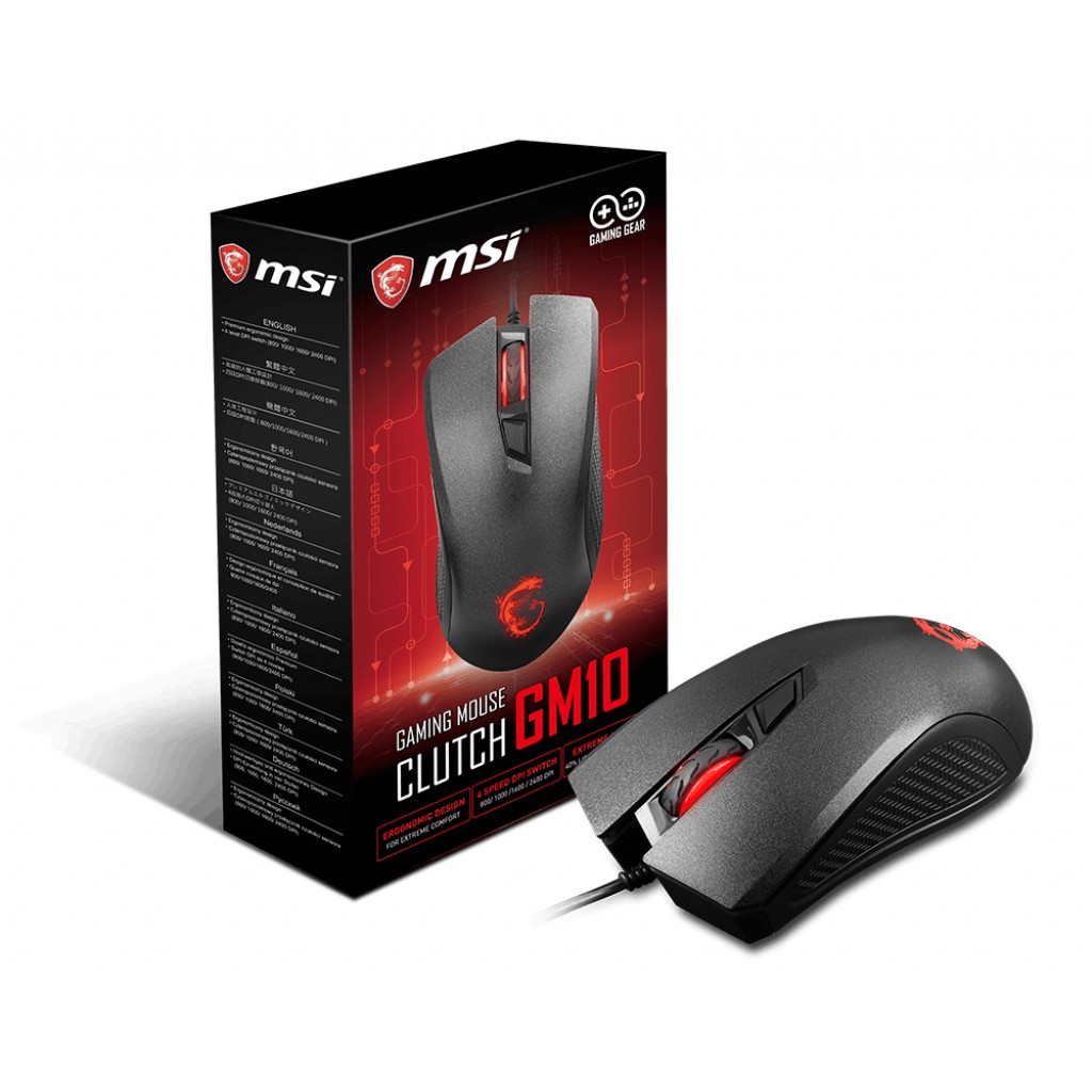 Chuột gaming MSI Clutch GM10-