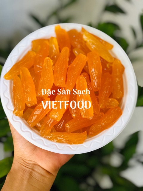 1Kg (2 hộp) Khoai sâm sấy dẻo ngọt VIETFOOD