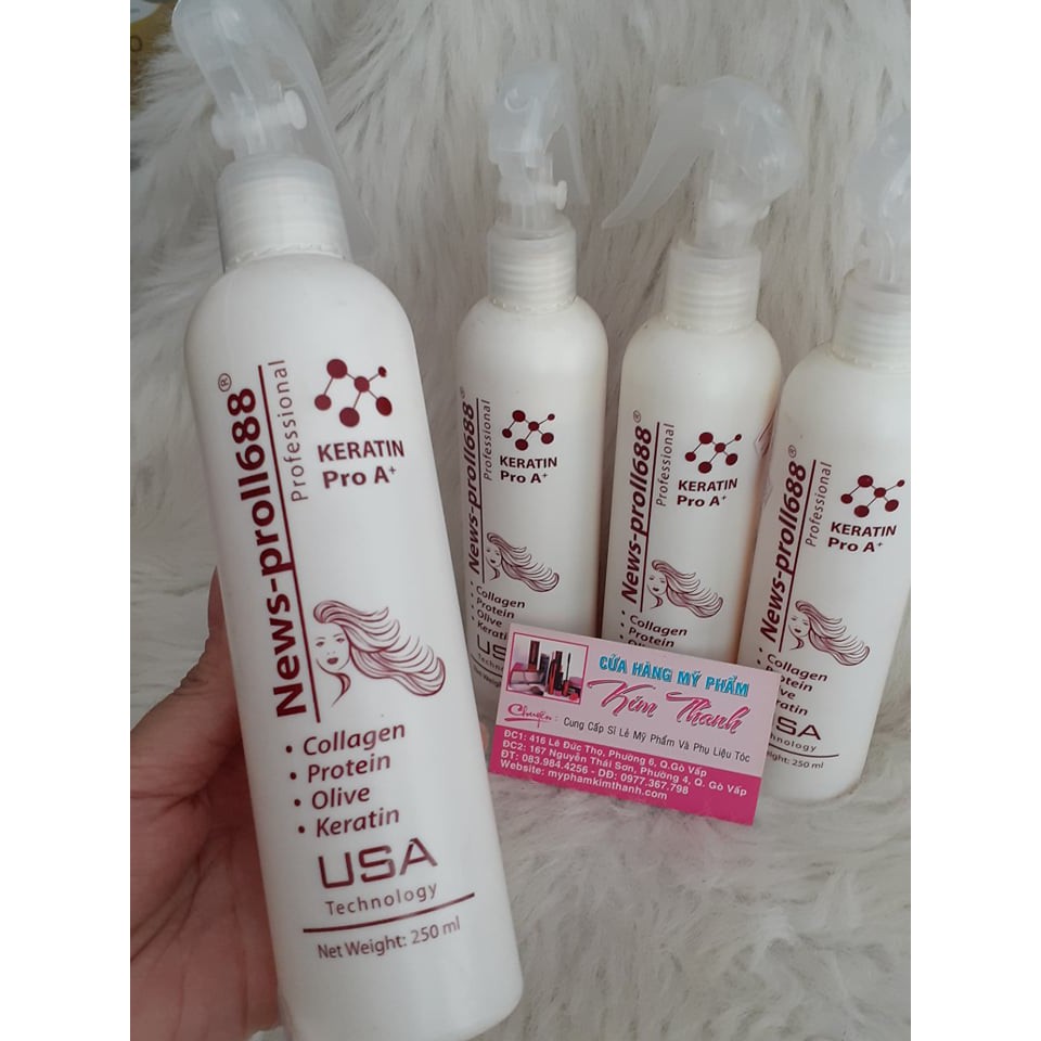 XỊT DƯỠNG TÓC KERATIN PRO A