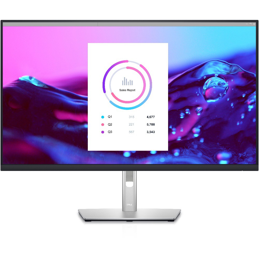 Màn Hình Dell P3222QE 31.5&quot; 4K IPS 60Hz 5ms HDMI DP RJ-54 USB Type-C USB 3.2