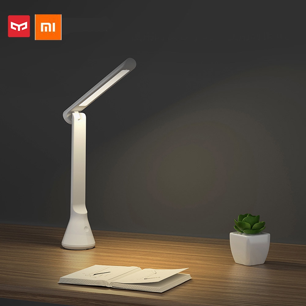 Youpin Yeelight Folding USB Rechargeable LED Table Desk Lamp Dimmable