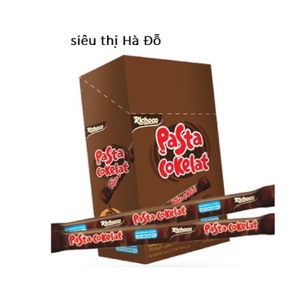 Hộp 30 que socola dạng sệt pasta cokelat.