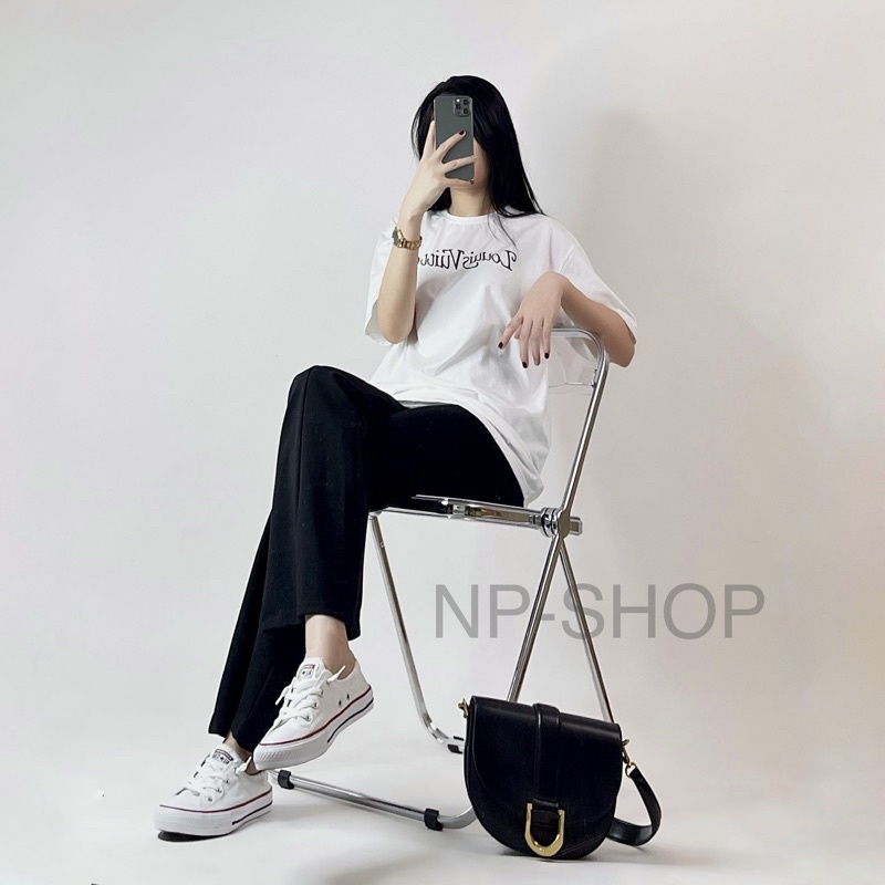 Quần tây nữ ống loe NPSHOP lưng cao dáng dài, quần ống loe cạp cao vải mềm mịn co giãn | BigBuy360 - bigbuy360.vn