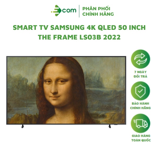 QA50LS03B - Smart Tivi Khung Tranh The Frame QLED Samsung 4K 50 inch QA50LS03BAKXXV Năm 2022