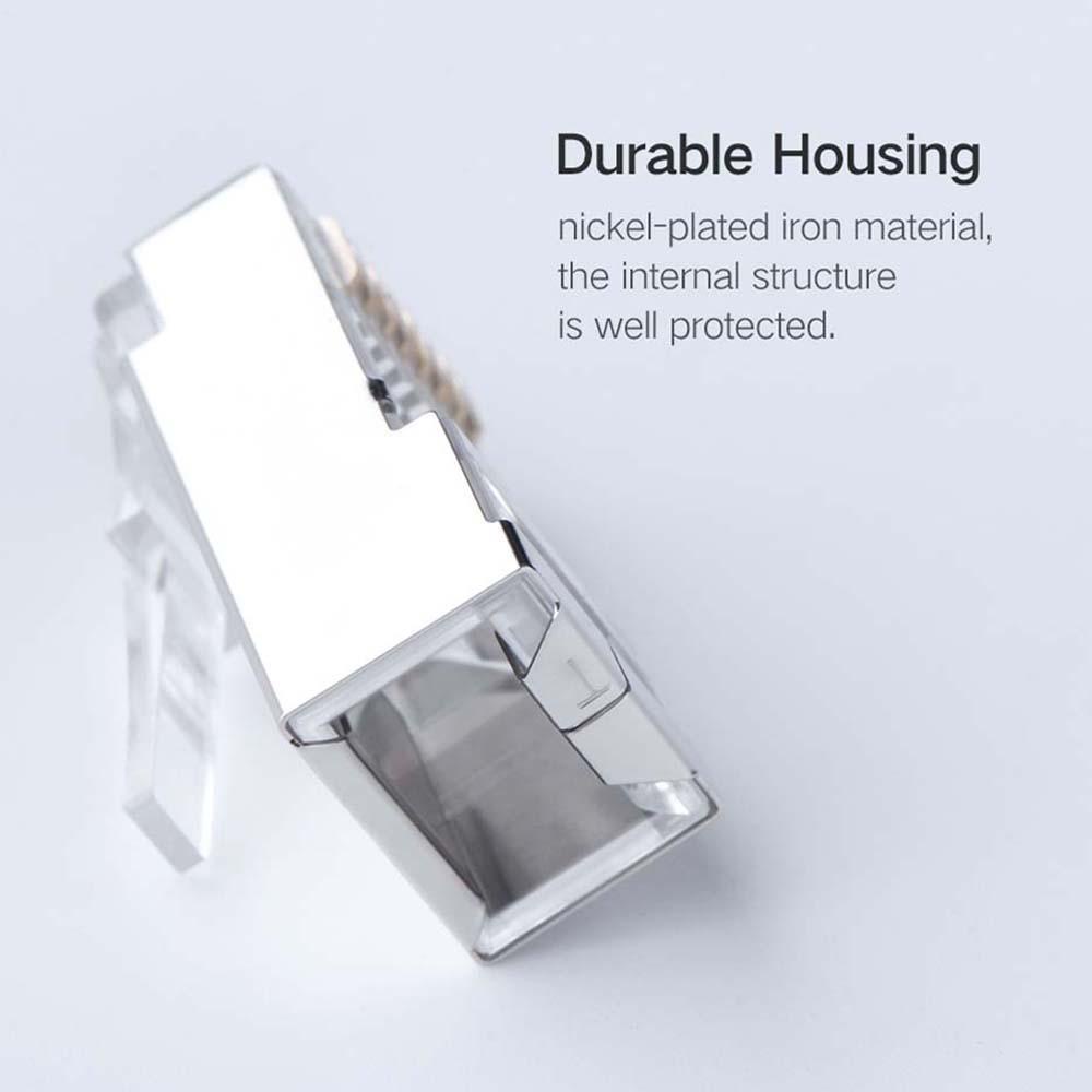 Đầu KếT NốI MạNg AUGUSTINE Cat6 RJ45 8P8C|Mô Đun Mạ Điện Chuyên Dụng Chất Lượng Cao