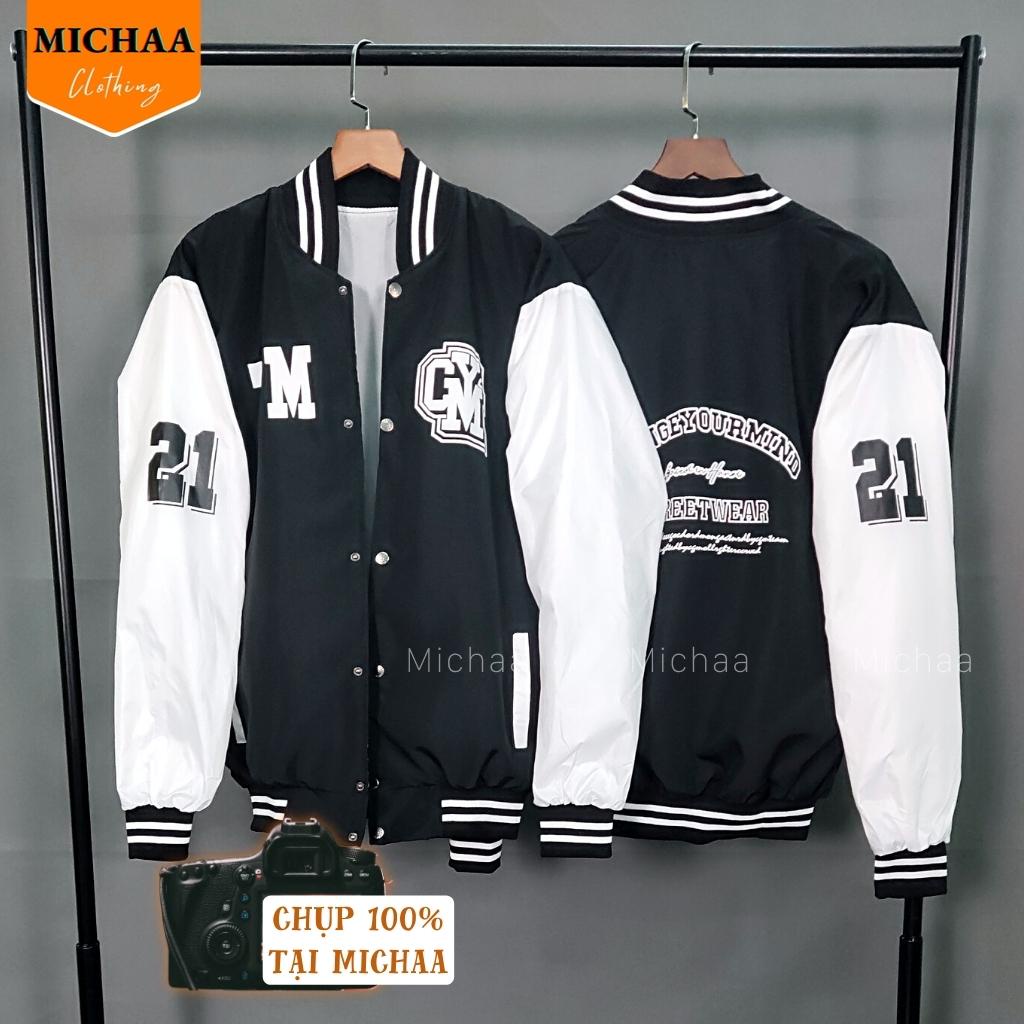 Áo Khoác Bomber Dù TM.CYM Nam Nữ Ulzzang Unisex Kiểu Thể Thao Jacket - MICHAA
