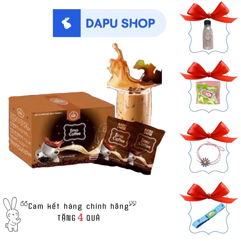 (EMO COFFEE) Bột hoà tan giảm cân Emoslim vị Cà Phê