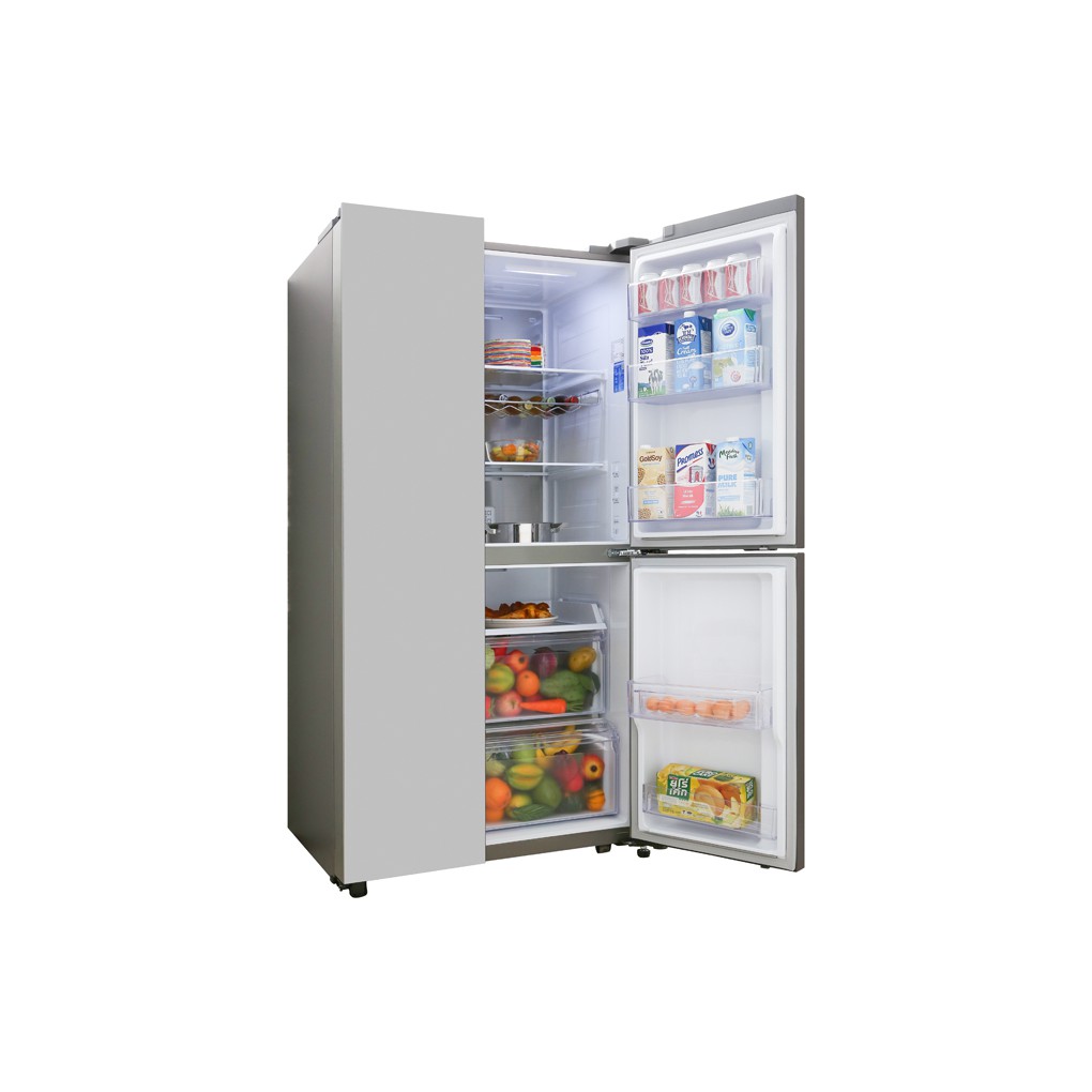 Tủ lạnh Samsung Inverter 634 lít RS63R5571SL/SV ,Chuông báo cửa mở, giao hàng miễn phí trong nội thành HCM