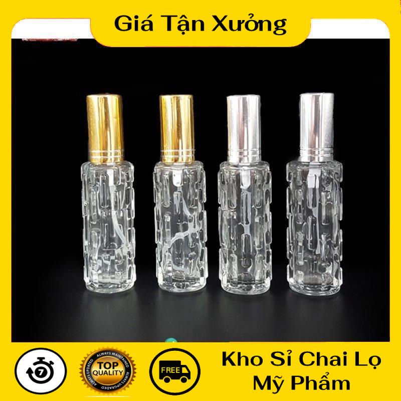 Lọ Chiết Nước Hoa ❤ TRÙM SỈ ❤ Chai lọ chiết nước hoa khổ qua 10ml, 15ml đựng dầu thơm , phụ kiện du lịch