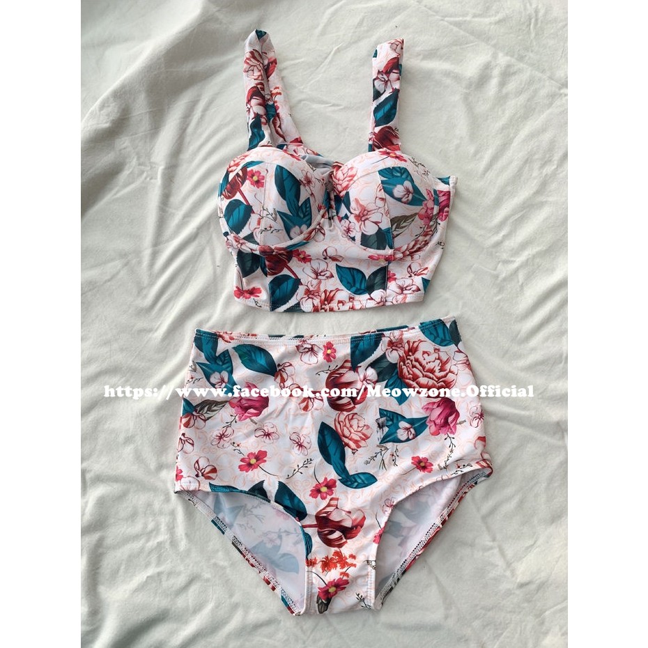 Bikini cúp hoa trắng (kèm ảnh thật sản phẩm) | BigBuy360 - bigbuy360.vn
