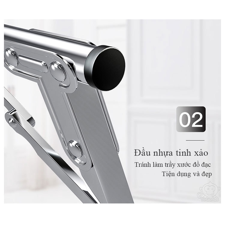 Giàn Phơi Quần Áo Thông Minh Nhật Bản, Gập mở chỉ 5 giây, Inox 304 Cao cấp Siêu Bền, Chịu Tải 150Kg