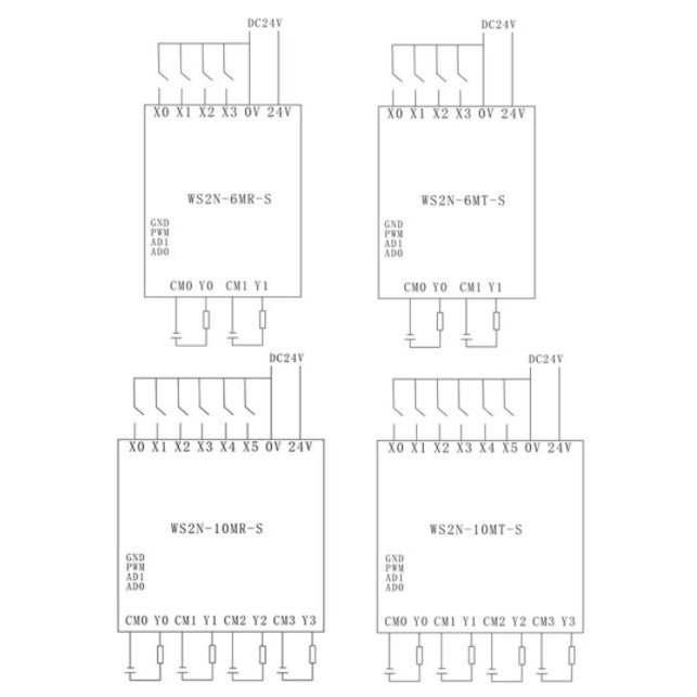 PLC Mitsubishi FX1N-14MT-001