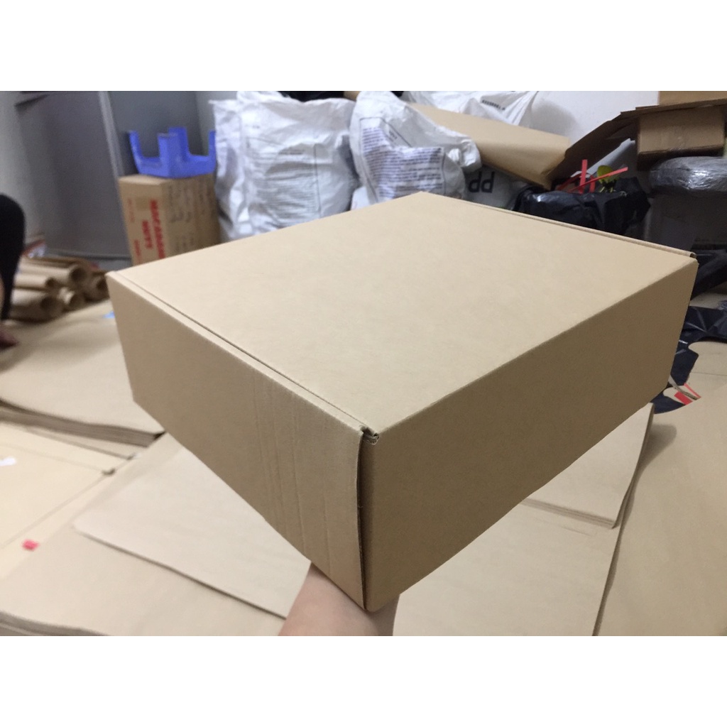 20 Thùng carton nắp gài 30x25x10 CM hộp carton đựng hàng
