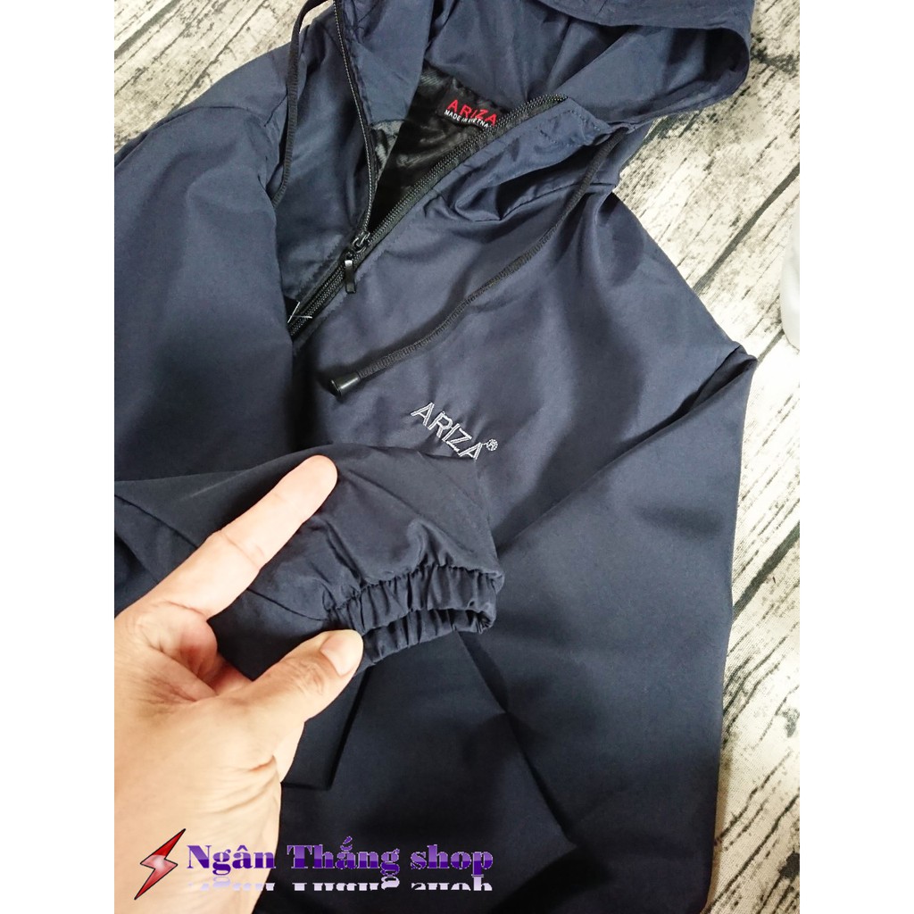[ Xả kho ] Áo khoác gió có mũ liền giữ ấm chống gió ARIZA ( hình ảnh thật shop chụp ) | BigBuy360 - bigbuy360.vn