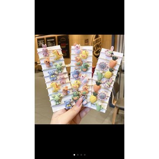 sét 10 dây buộc tóc
