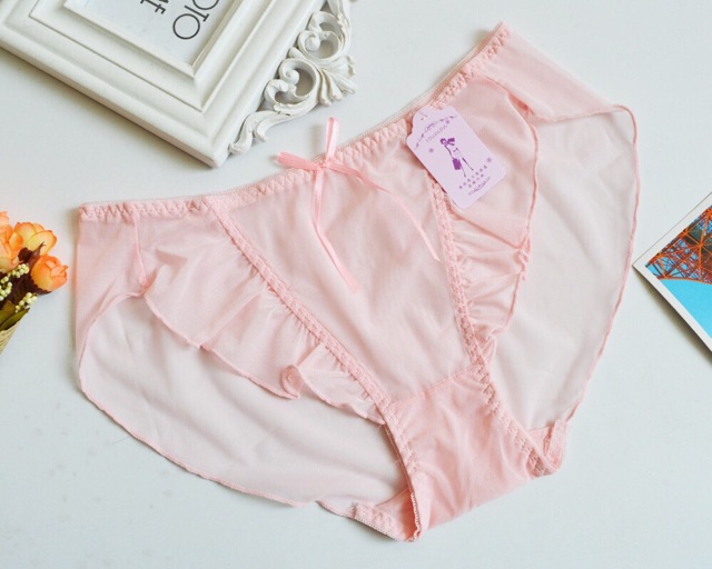 Quần lót ren công chúa sexy LOẠI 1- Quần lót nữ xuyên thấu trong suốt tiểu thư vintage màu da đen đỏ hồng tím đẹp Lusexy | BigBuy360 - bigbuy360.vn