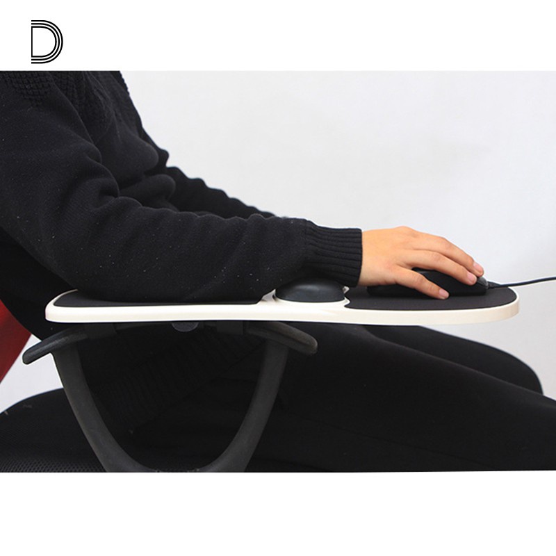 Chair Armrest Mouse Pad Arm Wrist Rest Mosue Pad Ergonomic Hand Shoulder Support Pads