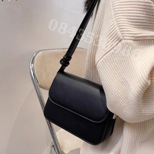 Túi  Basic đeo chéo , túi đeo vai kiểu dáng basic dễ phối đồ hàng hót 2022 size 20