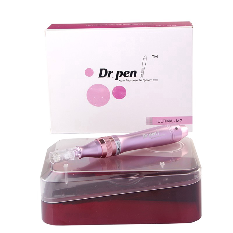 Bút Chăm Sóc Da Dr.Pen Derma 2 Đầu Kim Chống Lão Hóa Có Thể Sạc Lại Tiện Dụng M7