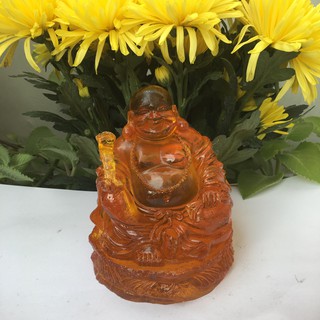 Tượng phật di lặc cao 14 cm