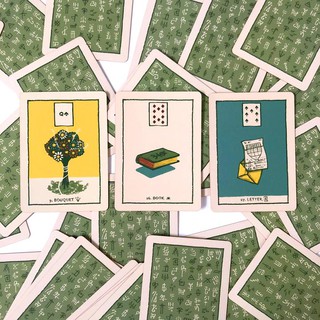 Tarotscopes Bộ bài Lenormand Green Glyphs