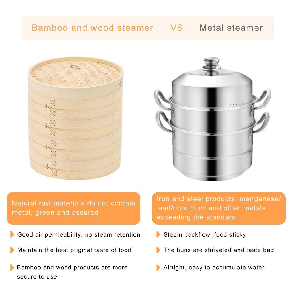 Xửng Hấp Bánh Bao Bằng Tre Thủ Công Hữu Dụng Chất Lượng Cao
