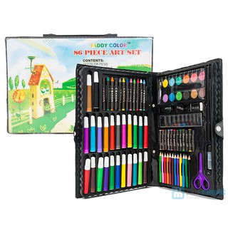 Bộ bút màu 86 món cho bé tập vẽ