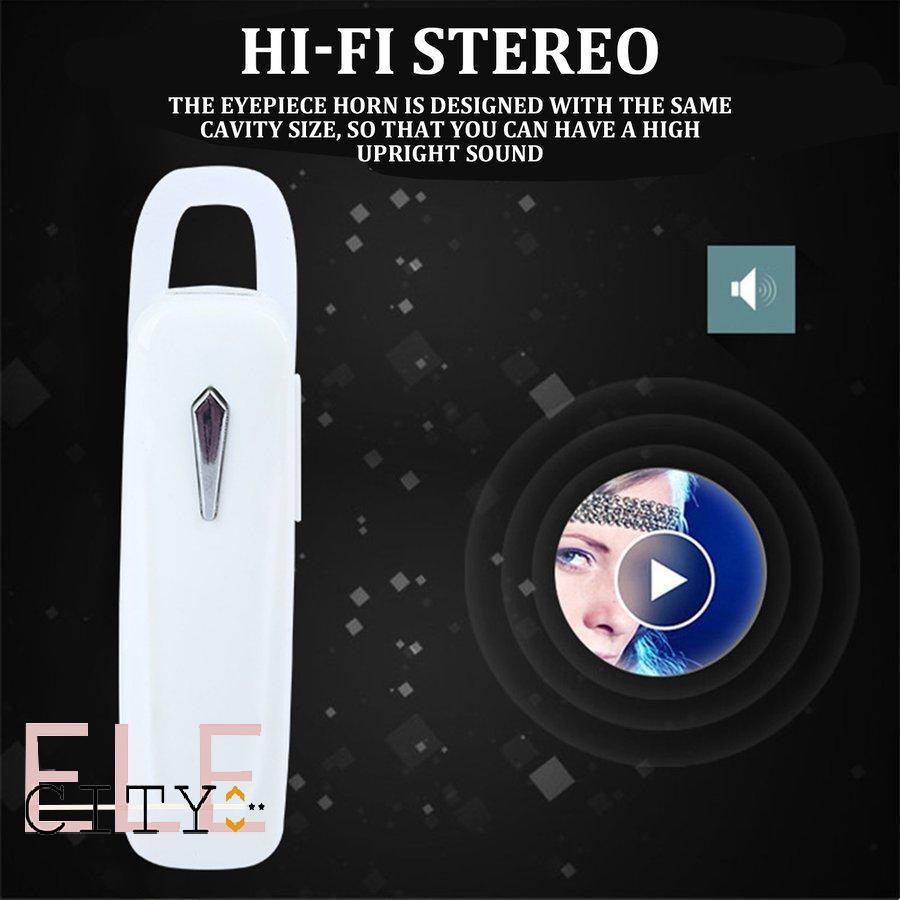 Tai Nghe Bluetooth nhét tai âm thanh chất lượng cao thiết kế không dây M163