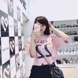 Áo thun croptop cá tính