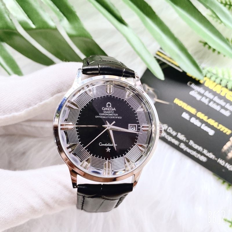 Đồng Hồ Nam❤️FREESHIP❤️ Dây da OMG Siêu Phẩm Không Thể Thiếu - BH 12 Tháng (Omega)