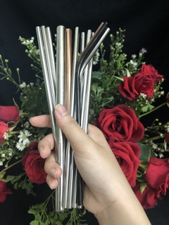 ỐNG HÚT INOX SIZE THƯỜNG ( ĐỦ MÀU )