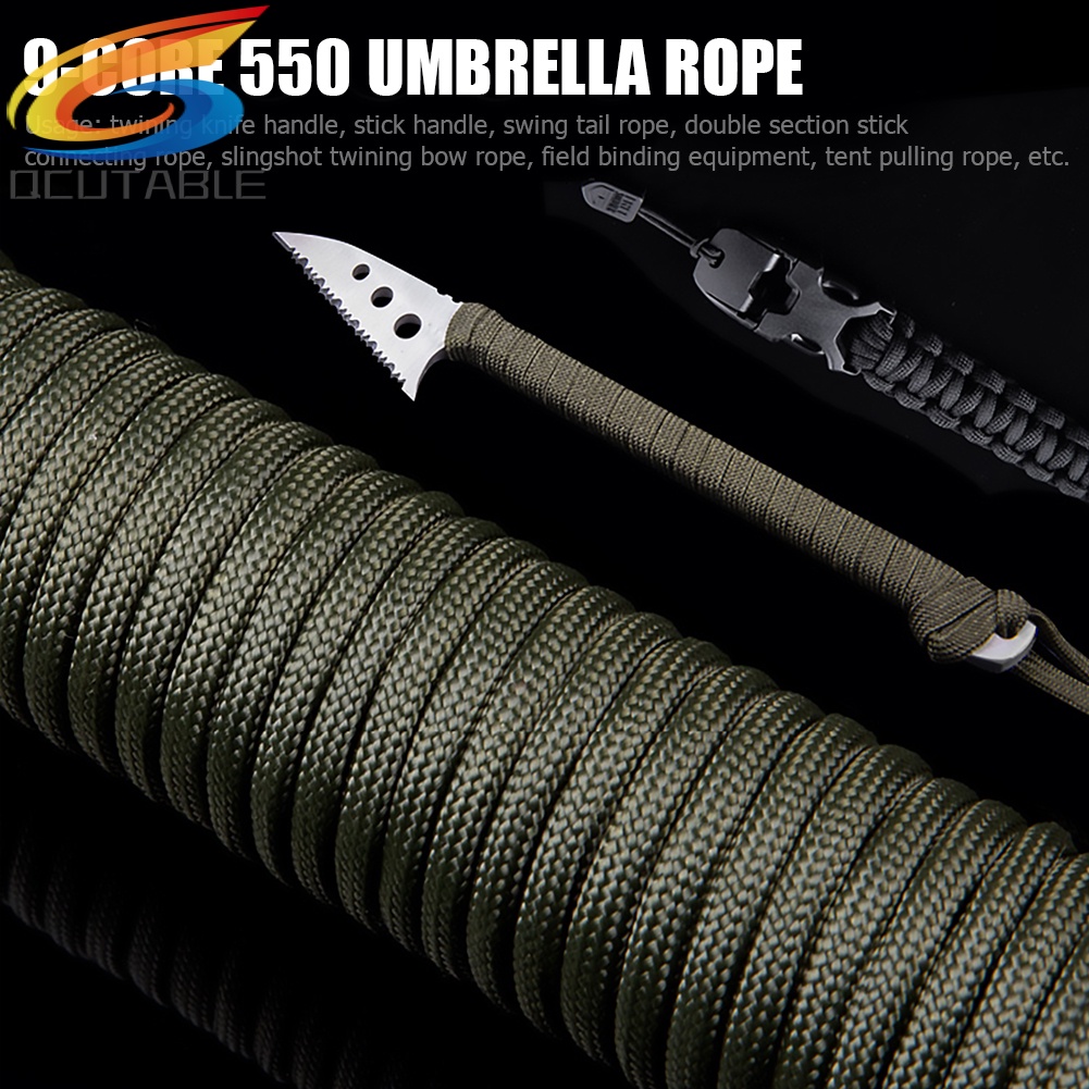 Cuộn dây dù paracord dài 100m 9 lõi