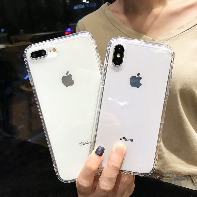 Ốp Điện Thoại Trong Suốt Chống Rơi Vỡ Cho Apple Iphone 11 11 Pro Max 12Pro Max 13 Pro Max Xr Xs Max X 6 6s 7 8 6plus 8plus Se2 2020