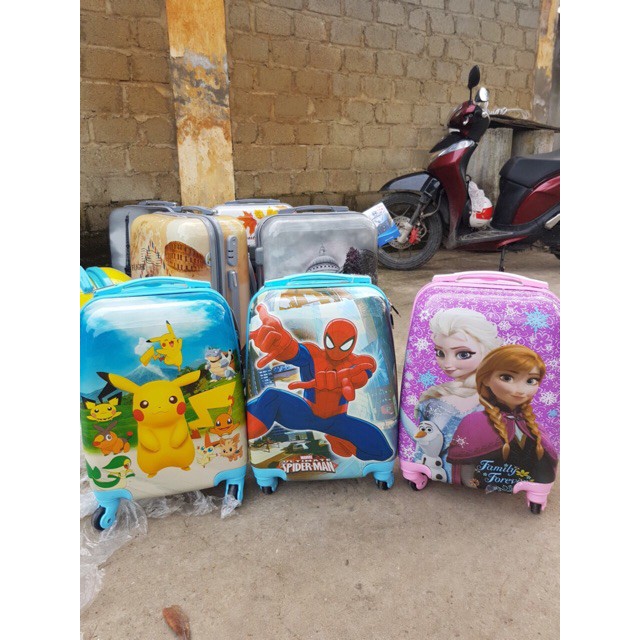 Vali trẻ em size 16 hình đẹp Hùng Phát