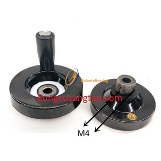 Tay quay không vạch D80mm lỗ 10mm / lỗ 12mm loại vặn ốc