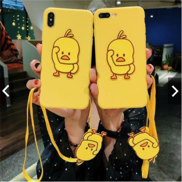 (QA) Ốp Iphone - Ốp Lưng Vịt Dễ Thương Cho Iphone 6/6s/6Plus/6sPlus/7Plus/8Plus