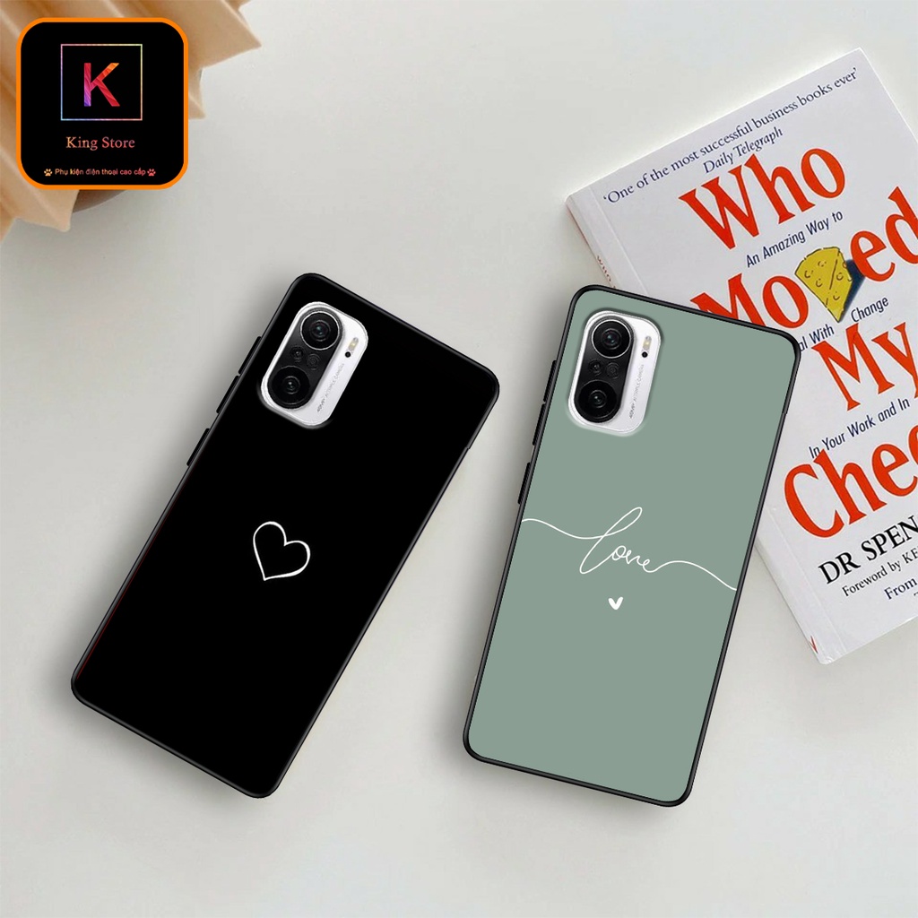 Ốp lưng Xiaomi Redmi K40 - Redmi K40 Gaming - Mi 11X -  Ốp in hình Trái tim siêu dễ thương