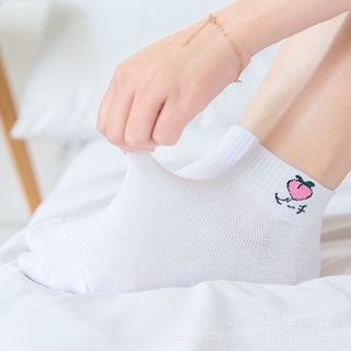 3 đôi tất hoa quả, tất trái cây cổ ngắn nữ