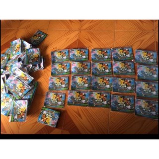 album toonies pokemon( đựng được thẻ bất kì mùa toonies hoặc oishi)
