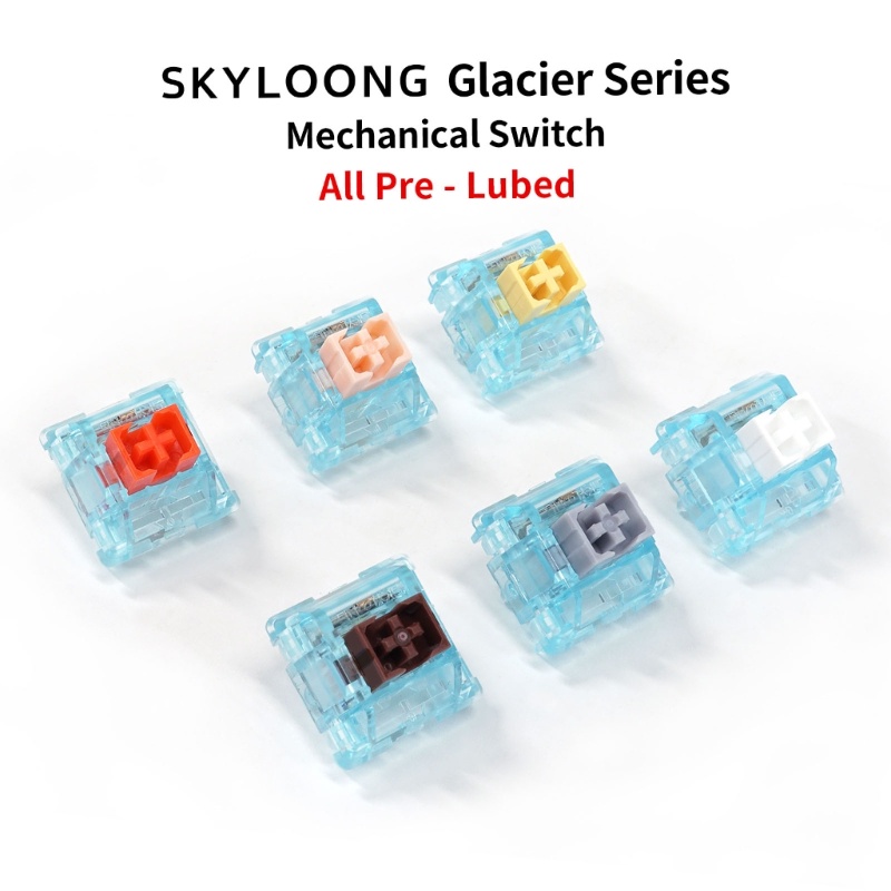 Set 10 Công Tắc Bật Tắt Không Gây Tiếng Ồn RGB 5 Pin Chuyên Dụng Cho Bàn Phím Cơ