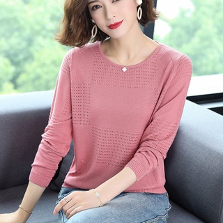 Áo Len Nữ Dài Tay Bo Gấu Nhiều Màu Đủ Size