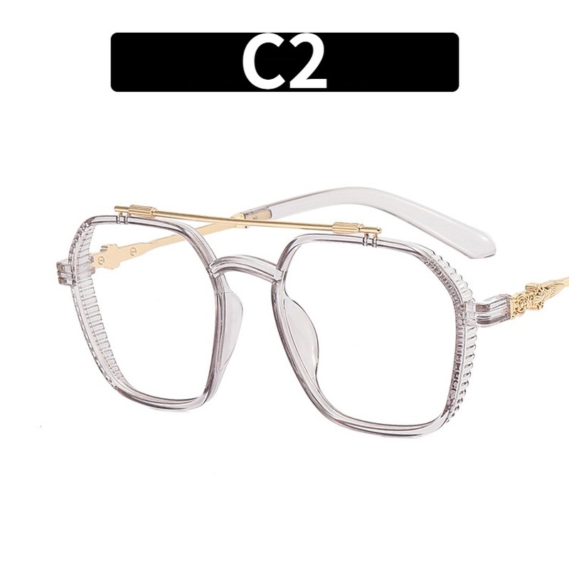 Mắt Kính Gọng Kim Loại Phong Cách Retro Thời Trang Cho Nam