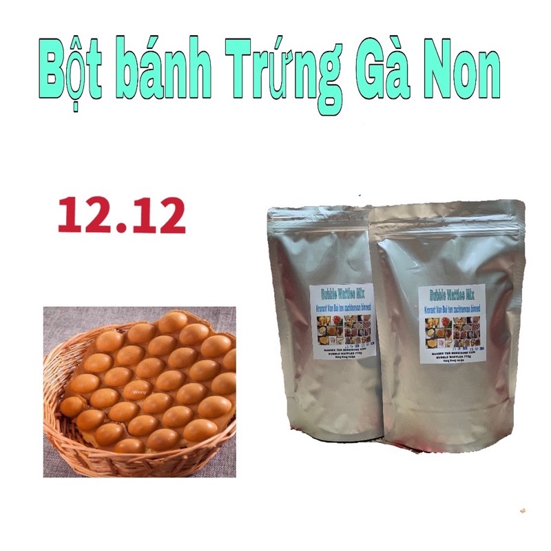 Bột làm bánh trứng gà non ( socola)