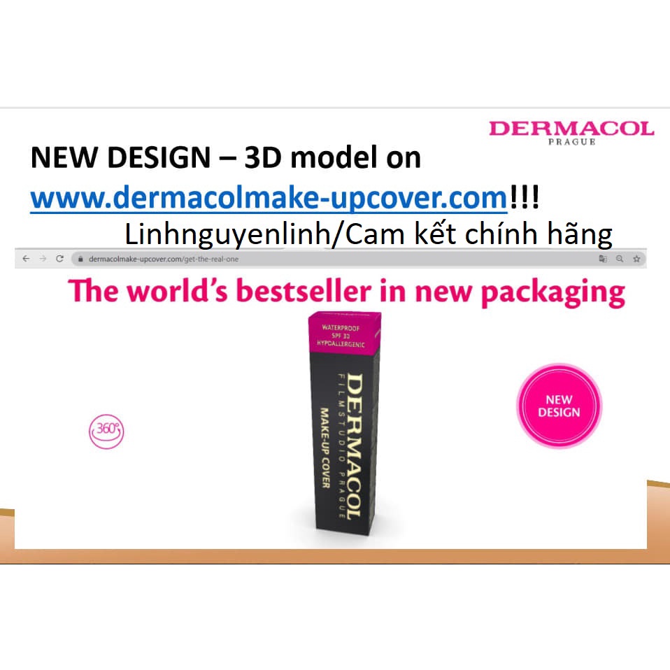 KEM NỀN CHE KHUYẾT ĐIỂM DERMACOL