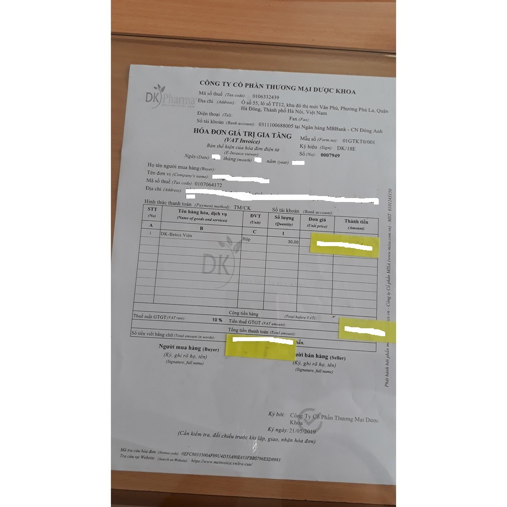 Viên tiểu đường dây thìa canh lá to DK Betics - DK Pharma, hỗ trợ hạ và ổn định đường huyết an toàn - Hạn dùng 2025