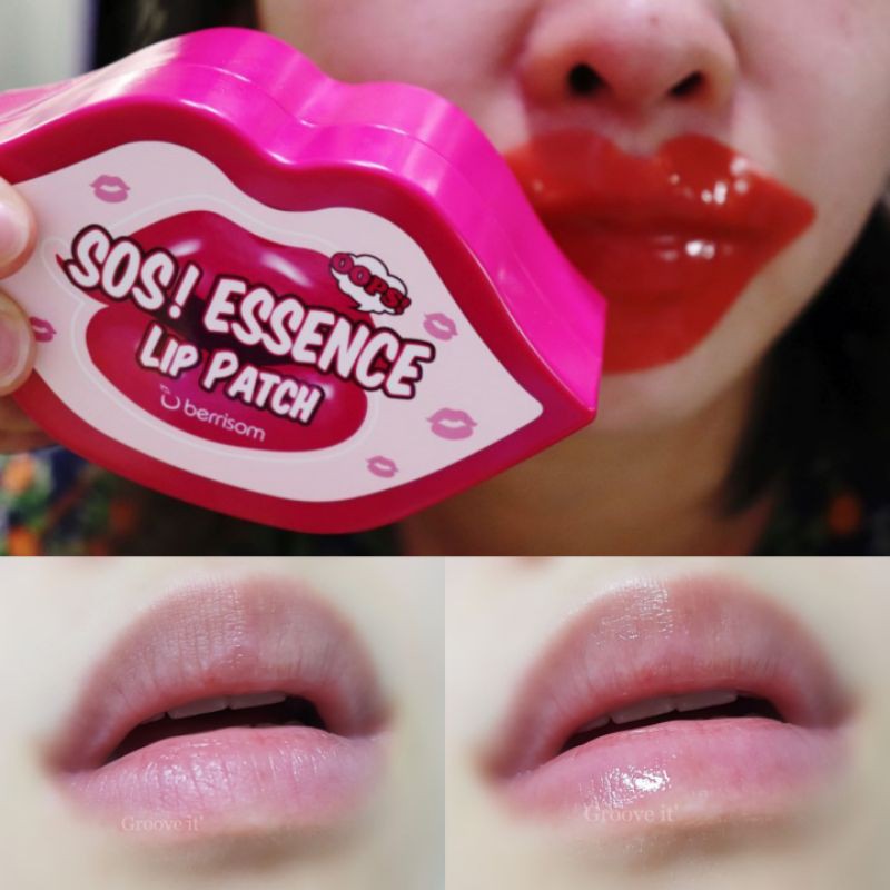 Mặt nạ môi berrisom SOS Lip Patch - Hộp 30 miếng