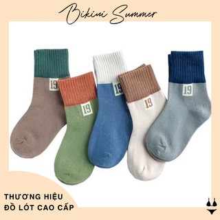 Set 5 đôi tất trẻ em số 19 siêu yêu
