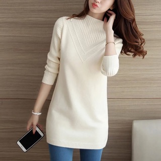 Áo len nữ dáng dài ( sẵn hàng