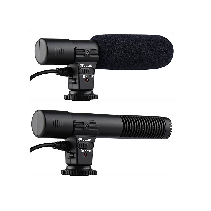 MICRO THU ÂM SIDANDE MIC-01 DÙNG CHO MÁY ẢNH, MÁY QUAY PHIM